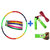 VEEJEE  Hoola Hoop Ring + Skipping Rope with Jump Counter for Adults and Kids Fitness Exercise.