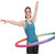 VEEJEE  Hoola Hoop Ring + Skipping Rope with Jump Counter for Adults and Kids Fitness Exercise.