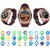 Wonder A1 Brown Colour Smart Watch Bluetooth With Sim/Sd Card Support Compatible With Android Mobiles(650)