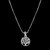 Eye-Catching Silver Round Hollow Wish Tree Pendent Neckless The Tree Of Life With Flat Cable 92 Inch Chain