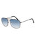 Royal Son Retro Square Sunglasses For Men Women Stylish - (Green Unisex Latest Aviator Goggles)