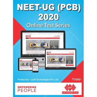                       NEET UG PCB - AIPMT 2020 Online Test Series (Basic Pack) as per NTA Pattern  NCERT Syllabus (Total 180 Tests)                                              