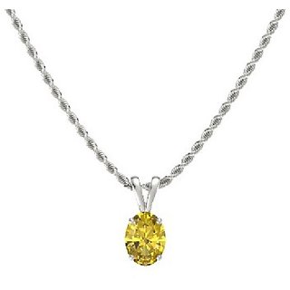 Yellow Sapphire 7.25 Ratti Gemstone Pendant Lab Certified Effective Stone Pukhraj Pendant By CEYLONMINE Yellow Sapphire 7.25 Ratti Gemstone Pendant Lab Certified Effective Stone Pukhraj Pendant By CEYLONMINE
