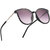 Royal Son Latest Stylish Grey Gradiant Goggles Sunglasses For Women Girls Ladies (Cat Eye Over Sized Shape)