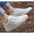 Kains Collection Men White Lace-up Casual Shoes