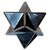 black agate crystal markaba star