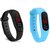 FARP Digital led watch band type black and blue colour mens and boys watch