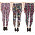 Aiyra Women's Printed Leggings (MulticolorSmall) Pack Of 3