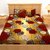 Weave Well Polycotton 1 Double Bedsheet With 2 Pillow Covers Multicolor