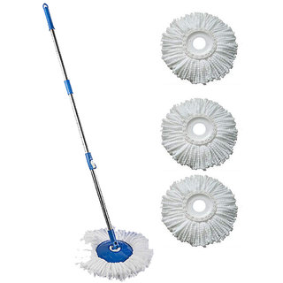 Universal HomeCleaning Spin mop-blue With 4 Refill