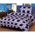 SHAKRIN Printed Glace Cotton Single Bedsheet With 1 Pillow Covers