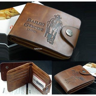 Fashlook Brown Leatherite Balini Casual Bi-fold Wallet