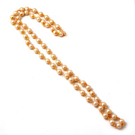 Jewar Mandi Chain Traditional Ethnic One Gram Gold Plated Kundan Pearl Multi-Gemstones Jewelry for Women  Girls