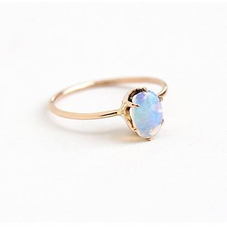                       Precious Stone Opal Ring Original  Lab Certified Stone Opal Ring By CEYLONMINE                                              