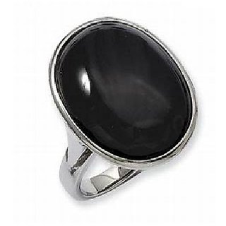                       Natural Sulemani Hakik Silver Plated Ring 6.25 Ratti Gemstone Hakik Ring By CEYLONMINE                                              