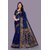 SVB SAREE Blue Colour Mysore Silk saree With Blouse piece
