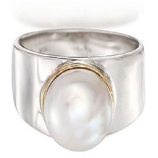                       5.25 Ratti Pearl Ring Natural  Unheated Moti Gemstone Ring By CEYLONMINE                                              