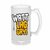 Crazy Sutra Funny and Cool Quote WattLagGayi Printed Frosted Glass Beer Mug for Friends/Brother/Boyfriend (500ml)