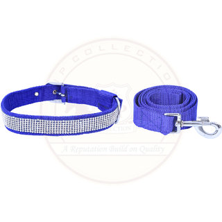 VIP COLLECTION FanCy 0.50 inCh Dog Collar Leash For Everyday  Casual Purpose With High Quality Nugs