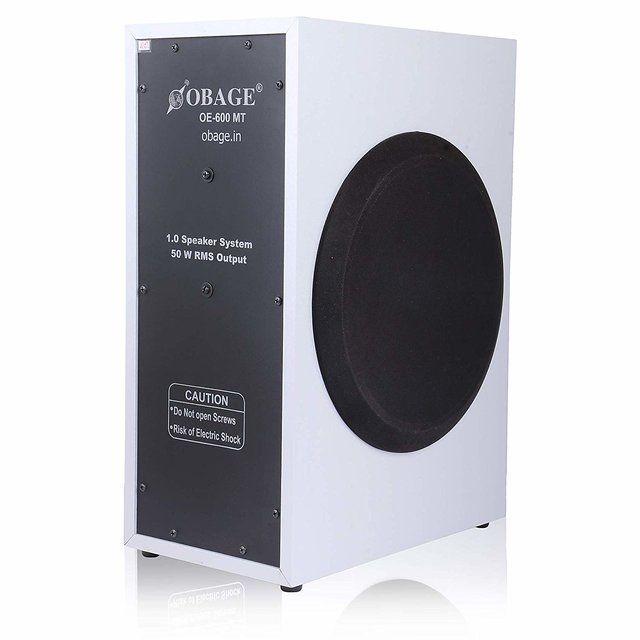 Buy OBAGE MT 600 Single Tower Speaker System Silver with