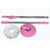 Jinagam Home Cleaning Spin mop-pink With 4 Refill