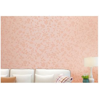                       Jaamso Royals This beautiful pink damask design is an instant classic. Self Adhesive Decorative Wallpaper for Kitchen Fireplace Useas Contact Paper or Shelf Paper                                              