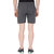 Haoser Men's Dark Grey Gym Comfort  Shorts