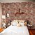 Jaamso Royals Brick Design - Stone Peel and Stick Wallpaper - Self Adhesive Wallpaper - Easily Removable Wallpaper - Use as Wall Paper, Contact Paper, or Shelf Paper(45 X 100 CM)