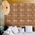 Jaamso Royals Retro Wood Grain Striped - Peel and Stick Wallpaper - Self Adhesive Wallpaper - Easily Removable Wallpaper - Use as Wall Paper, Contact Paper, or Shelf Paper(45 X 100 CM)
