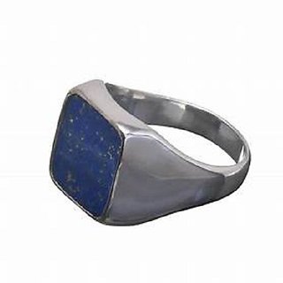                       Natural Stone Lapis Lazuli Ring Original & Effective Stone Lapis Lazuli Silver Plated Ring By CEYLONMINE                                              