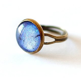                       Original  Natural Stone Lapis Lazuli 5.25 Carat  Gold Plated Ring  For Unisex By CEYLONMINE                                              