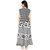 Frionkandy Sanganeri Jaipuri Print Cotton Black A- line Dress - (SHKU1121_Free Size)