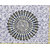 Frionkandy Jaipuri Sanganeri Print Blue Cotton Single Bed Sheet - SHKB1006