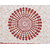 Frionkandy Jaipuri Sanganeri Print Brown Cotton Single Bed Sheet - SHKB1007