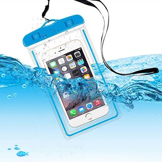DS Universal Waterproof underwater mobile pouch bag Cover - Assorted color pack of f1