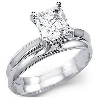                       CEYLONMINE Natural Zircon Stone Silver Plated Ring For Astrological Purpose                                              