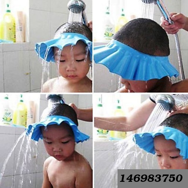 baby shampoo shield hat