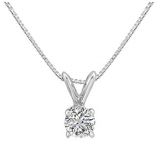                       Original Diamond Silver Plated Pendant  Lab Certified  Precious Stone Diamond Pendant By CEYLONMINE                                              