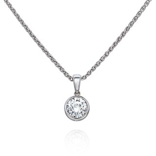 Original Diamond Silver Plated Pendant Lab Certified Precious Stone Diamond Pendant By CEYLONMINE Original Diamond Silver Plated Pendant Lab Certified Precious Stone Diamond Pendant By CEYLONMINE