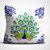 Frionkandy Animals Themed 12X12 Inches / 30X30 Cms Cushion Cover with Filler - Multicolor (SHKE1007)