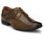 Style Men's Beige Patent Lace up Formal Shoes