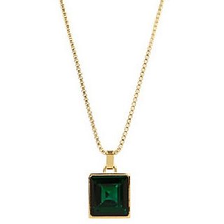 Unheated Stone Emerald(Panna) 5.75 Carat Gemstone Pendant Certified By GLI Lab - CEYLONMINE Unheated Stone Emerald(Panna) 5.75 Carat Gemstone Pendant Certified By GLI Lab - CEYLONMINE