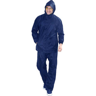 Stylopunk Fashion Village Blue Rain Coat pack of 1