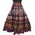 Frionkandy Cotton Multi Color A-Line Wrap Around Skirt - Free Size  (Length-38