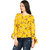 Aisa Fashion Women's  Yellow Crepe Top