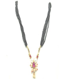                       Pink Stone Mangalsutra SMCMG178                                              