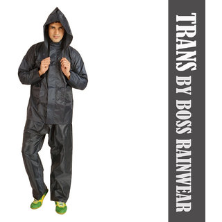 Branded Reversible Trans Gents Rain Suit, coat jaket, Pant For Mens Size - XL Colour- Assorted