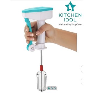 Plastic Blue Power Free Hand Blender Or Beater - Assorted Colors By Karnavati
