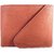 Friends & Company Tan Casual Pure Leather Tri-Fold Wallet For Men