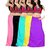 Pack of 5 Women's Cotton Petticoat ( Multicolour, Free Size)